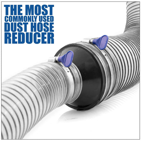 4 Inch To Two And A Half Inch Reducer Hose Adapter For Dust Collection Converts Four Inch Hose To Two And A Half Inch Vacuum Fitting Must Have Shop Vacuum And Dust Collector Accessory For Port Connections On Larger Machinery