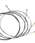 4 String Bass Flatwound Strings Set With Stainless Steel Precision Flats 38 Inch Winding Medium Gauge 45 105 Durable Long Lasting Tone For Jazz Blues And Modern Grooves Dope For Any Gig coiled with gold ball ends