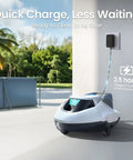 Seagull SE Cordless Robotic Pool Cleaner For Above Ground Pools With LED Indicator 100 Minute Runtime Self Parking Deep Cleaning