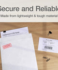 Self Sealing Tyvek Mailers Built Tough For Real Shipping Protection, Lightweight 14 Lb DuPont Material, Moisture And Tear Resistant