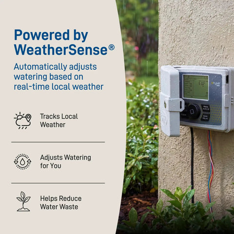 B Hyve Smart Indoor Outdoor Sprinkler Controller 6 Zone App Controlled Smart Controller with WeatherSense technology