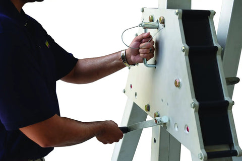 Badass Counter Weight Building Hoist With 1100 Lb Capacity And 15 Foot Reach Portable Material Lift Packs Down Small Dual Speed Winch Pulls Heavy Load No Sweat