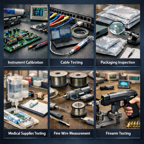 Digital Force Gauge Go To Tool For Real Time Peak And First Peak Measurements High Precision Push Pull Meter For Tension And Compression Testing Ideal For Quality Control And Material Testing In N Kg Lb Oz. for instrument calibration and cable testing