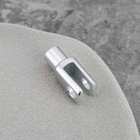 Two Piece M6x1 Right Hand Female Thread Y Connector For Air Cylinder Rod Clevis End 31mm, carbon steel clevis joint