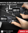 Using 8 Inch Digital Caliper With IP67 Stainless Steel Build, Do It All Precision 0.0005 Inch Resolution, 0-8 Inch / 0-200 mm Range
