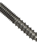Heavy Duty Steel Hanger Bolts 8-32 X 1 Inch With Coarse Threads For Quick Drywall Rigging And Shop Makeovers close-up view
