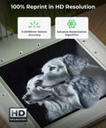 Dual Laser Engraver 2 In 1 Portable System With Lightning Fast 4000mm Per Second Speed engraving detailed image on metal