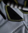 Close-up of Heavy Utility Work Gloves Large Three Pack Tough As Nails Construction Landscaping Job Site Flex Fit breathable palm design.