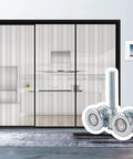 46mm Steel Sliding Door Rail Hanging Trolley Wheel For Track Hardware H4 3 Roller Wheel Set Built To Last And Smooth For Indoor And Kitchen Doors