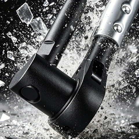 Close-up of Heavy Duty Ratchet Tie Downs 2 Pack With Quick Release Levers For Secure Cargo Transport And Storage Built Tough Straps