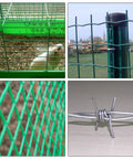 Galvanized Hog Rings Set For Upholstery And Fencing, Three Quarters Inch, 420 Pieces Used in Animal Cage and Fencing Applications