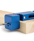Derby Car Drill Jig For Precise Axle Holes Create Straight Or 2.5 Degree Angled Holes And Raised Wheel Holes on pinewood block