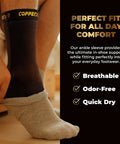 All Day Ankle And Foot Compression Sleeve Pull On For Men And Women, breathable elastic ankle brace large size