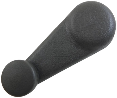 Gray Window Crank Handle for Chevrolet GMC Isuzu Vehicles, easy install replacement part with durable construction, manual window use
