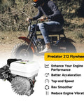 Beefed-Up Aluminum Flywheel 10K RPM For Predator 212CC 196CC 224CC Non Hemi Ghost Engines And GX160 GX200 Mini Bike Clones