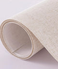 Close-up of linen fabric material used in Super Easy Linen Drum Lampshade With Spider Fitter 16 Inch Top 16 Inch Bottom 12 Inch High Fits Table Bedside Floor Lamps Modern Classic Style For Home Decor Replacement Shade.