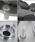 Close-up of Front Steering Knuckle and Wheel Hub Bearing Replacement Kit for Toyota Camry 2007 2008 2009 Includes 686258 686259
