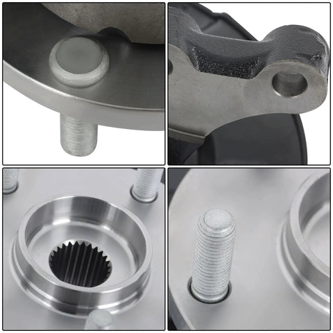 Close-up of Front Steering Knuckle and Wheel Hub Bearing Replacement Kit for Toyota Camry 2007 2008 2009 Includes 686258 686259