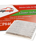 Premium Cabin Air Filter With Activated Carbon Replacement For Subaru Toyota And Mitsubishi Vehicles packaging front view