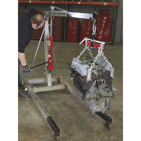 Heavy Duty 8 Ton Long Ram Hydraulic Floor Jack With Rapid Double Piston Pump For Smooth Car Raising Features Clevis Base Rig Ready Steel Workhorse Rust Tough Coat Garage Boss Must Have