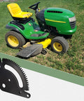 Steering Sector Gear 25 Tooth Pinion Gear Repair Kit For John Deere L Series Lawn Tractors shown with lawn tractor