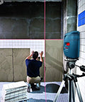 Cross Line Laser Level With 3 Lines, Self Leveling Within 4 Degrees, 15 Meter Range, Class 2, used for wall tiling
