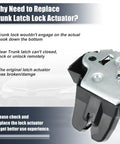 Rear Door Liftgate Trunk Latch Actuator Assembly For Toyota Corolla 2009 2010 2011 2012 2013 Replace 64600-02040 image with text