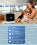 4G Cellular Temperature And Humidity Monitor For RVs And Homes With Preinstalled Global SIM No WiFi Needed Real Time Climate Tracking For Pets And Home Safety Off The Grid device on RV table