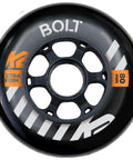 Urban Bolt 80mm 90A Inline Wheel Set Four Wheel Pack For City Skating With Dope High Rebound Durability And Full Wheel Profile