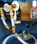 Brass Backflow Preventer Vacuum Breaker For Garden Hose With Anti Siphon Check Valve Three Quarters Inch Connection for RV use
