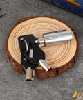 Vending Machine Tubular Lock Set With Cylinder Lock And 3 Keys on wood slice, for snack machines, high security replacement