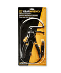 Cable Hose Clamp Pliers For Hard To Reach Clamps Snaking Cable in packaging, showing pliers and cable, Pro Grade Tool