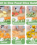 Suuker crinkle cut knife for veggies; stainless steel blade, black handle; slices potatoes, cucumbers, carrots.