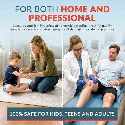 Hydrogen Peroxide 32 Oz First Aid Antiseptic And Multipurpose Cleaner 3 Percent USP For Minor Cuts Scrapes Insect Bites And Skin Irritations Perfect For Home Use And Everyday DIY First Aid at home and in clinic