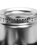Close-up of 2 Pack Double Burner Head Gas Burner Replacement Part For Magic Chef Appliances, metal construction.