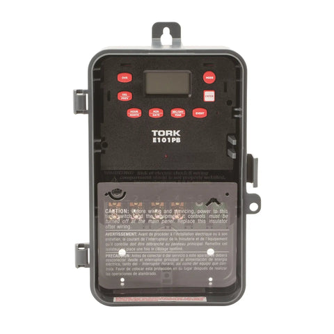 Multipurpose 24 Hour Time Switch For Home And Office With 1 Channel SPST Dry Contact Output And 120 VAC Input in black case