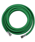Zero Hassle Textile Braided Airbrush Hose Three Meter Long Kink Free Flexible Pneumatic Airline Tubing with fittings.