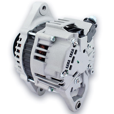 12V 60Amp Alternator For D21 Pickup 1995 1996 1997 2.4L With One Groove Pulley Replaces 23100-0S300 23100-0S300R 400-44020