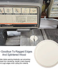 Zero Clearance Band Saw Table Insert Set For Precise Clean Cuts And Zero Tearout displayed on a bandsaw