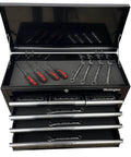 Portable Metal Tool Chest With 6 Drawers 24 Inch Cabinet Ball Bearing Drawer Slides Lockable Steel Tool Storage Box