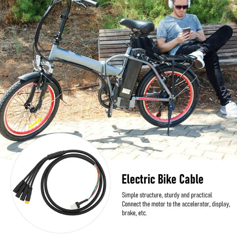 Electric Bike Extension Cable For Mid Drive Motors CAN Protocol Compatible With M200 M300 M400 M420 M620 G330 G332 G510 G360