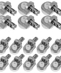 20 Pack Zinc Alloy Shelf Pins For Cabinets And Bookcases With Easy Install And Grippy Solid Grip Ideal For Display Cabinets