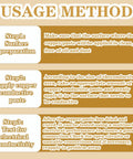 Usage method infographic for copper conductive grease paste application