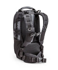 Back view of Glass Limo Camera Backpack For Pro DSLR Gear With Tripod Mount Fits Large Tele Lenses Like 600mm 500mm And 200 400mm