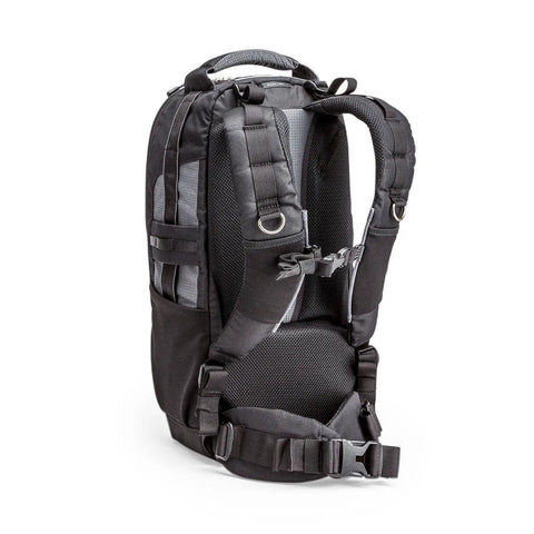 Back view of Glass Limo Camera Backpack For Pro DSLR Gear With Tripod Mount Fits Large Tele Lenses Like 600mm 500mm And 200 400mm