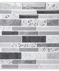 Peel And Stick Backsplash Tiles 12x12 Brown Stone Design 10 Sheets Waterproof And Heat Resistant Kitchen Wall Tile Stickers
