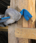 Using a Four-Piece Flat Pry Bar Set With 5.5 Inch Mini Bar, 7.5 Inch Nail Puller, 10 Inch Crowbar, And 15 Inch Heavy-Duty Utility Bar