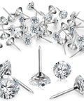 100 Piece Crystal Upholstery Nails And Tacks Set For Furniture Sofas Headboards And Cork Boards, Fancy Diamond Glass Heads, 16 Mm Diameter, Durable And Easy To Install, Slick Decorative Push Pins For Quick Stylish Upholstery Makeovers.