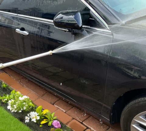 Hydro Nozzle Hose Sprayer With Jet And Mist Modes Heavy Duty Metal Body Easy Grip Garden Hose Attachment for car wash