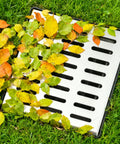 Catch Basin With Stainless Steel Grate And Debris Basket Large 18x18x15 Inch Drainage Basin For Yard Downspout Lawn And French Drain No Reserved Hole Required